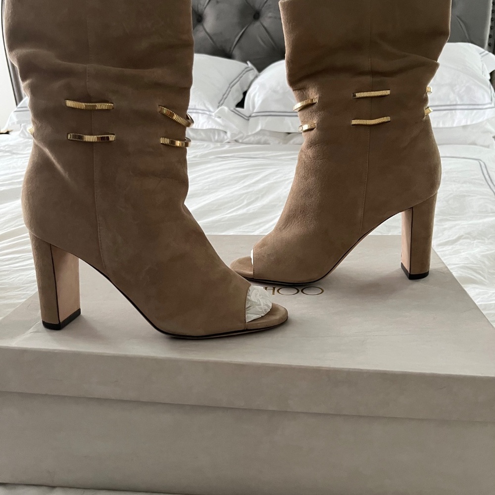 Jimmy Choo suede booties - Picture 2 of 3